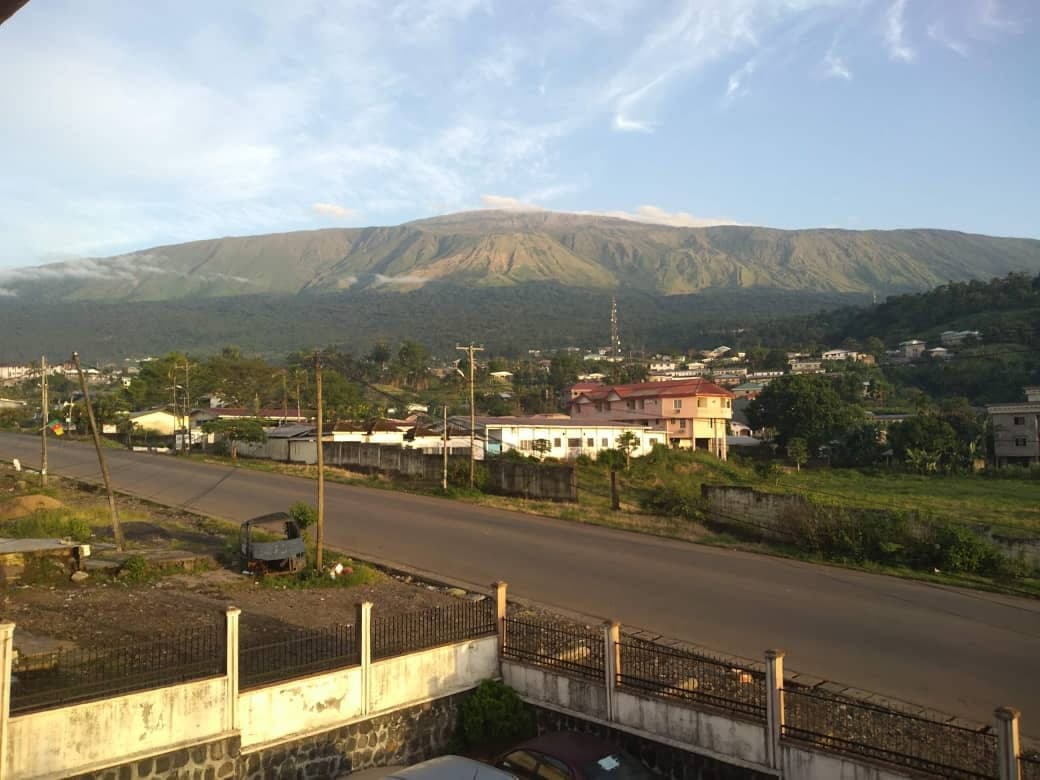 Mount Cameroon seen from Buea