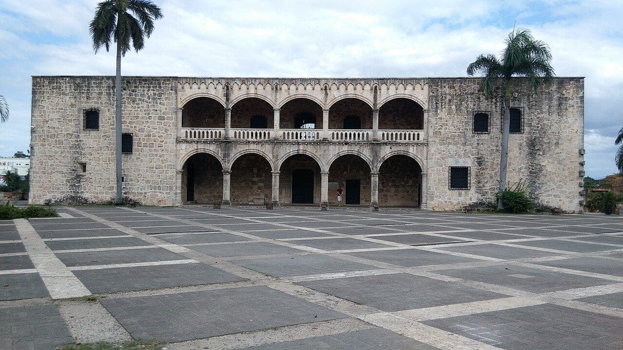 The Alcazar de Colon in the Colonial City of Santo Domingo