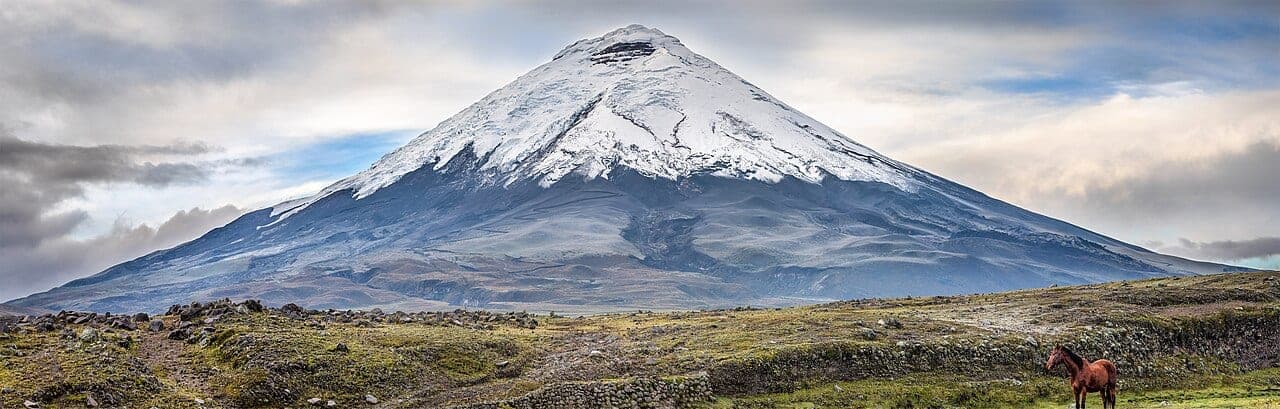 The Cotopaxi volcano, Ecuador