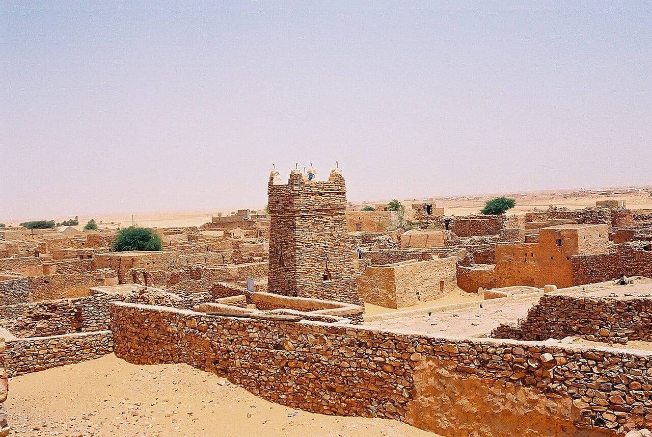 The old desert town of Chinguetti, Mauritania