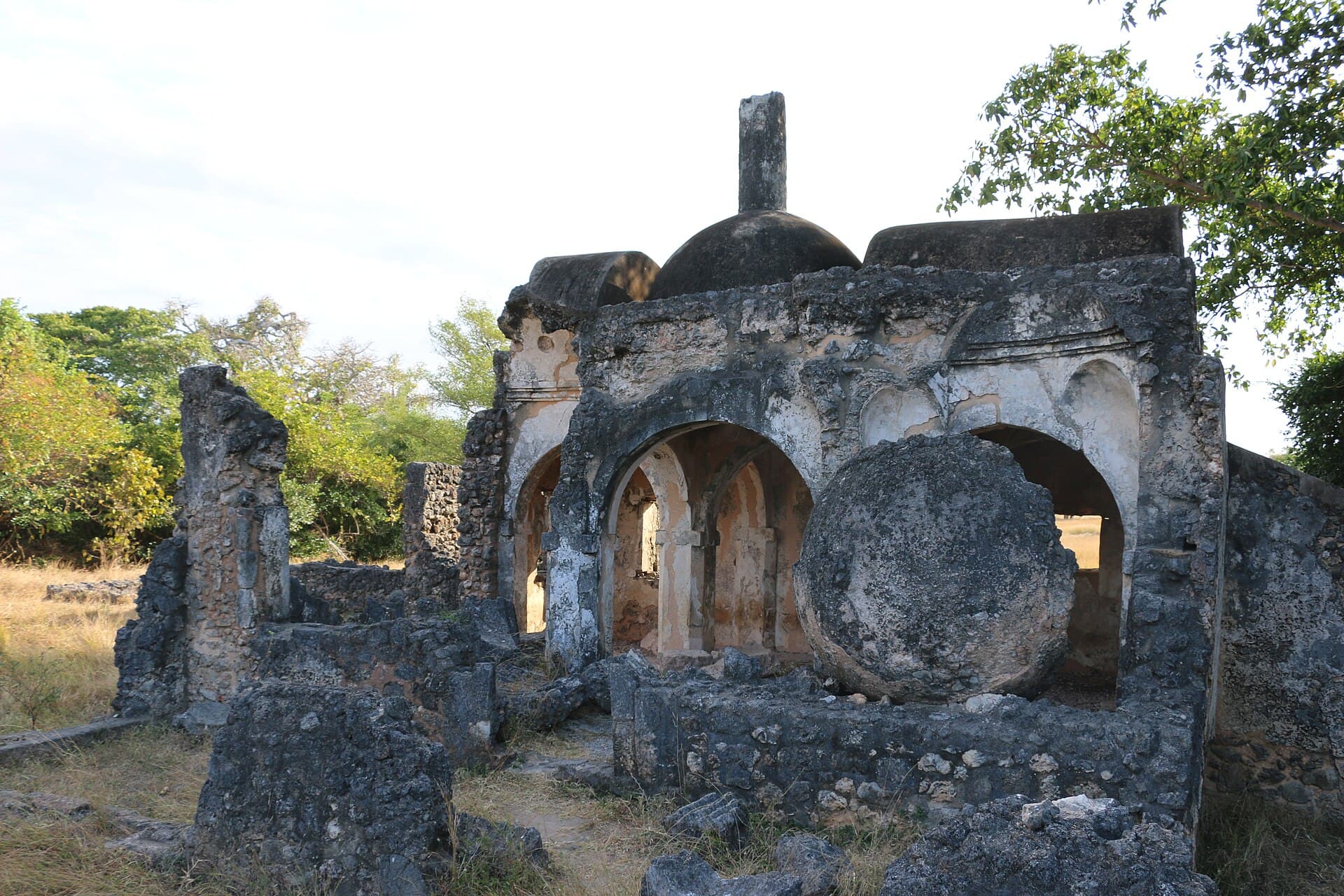 Coral-stone ruins at Kilwa Kisiwani