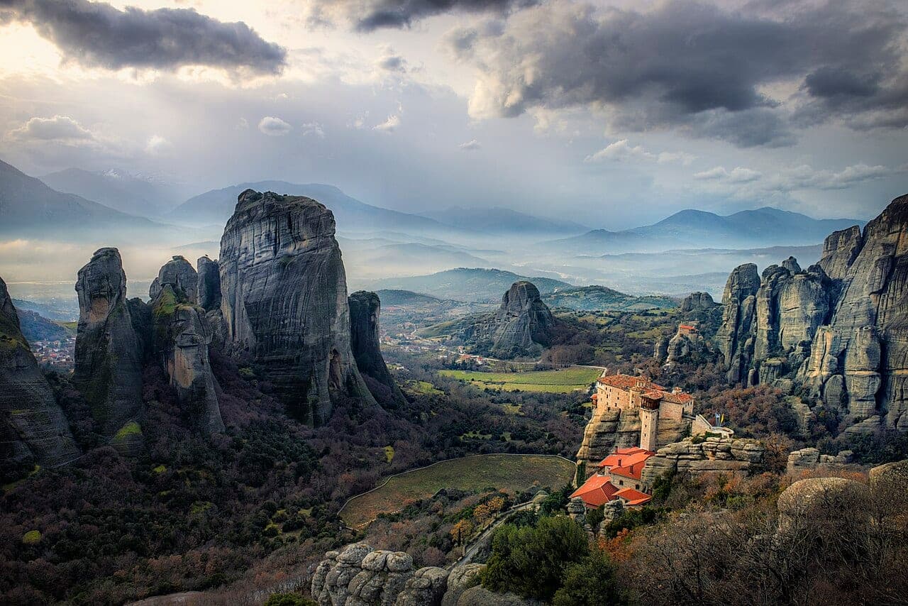 The monasteries of Meteora, Greece