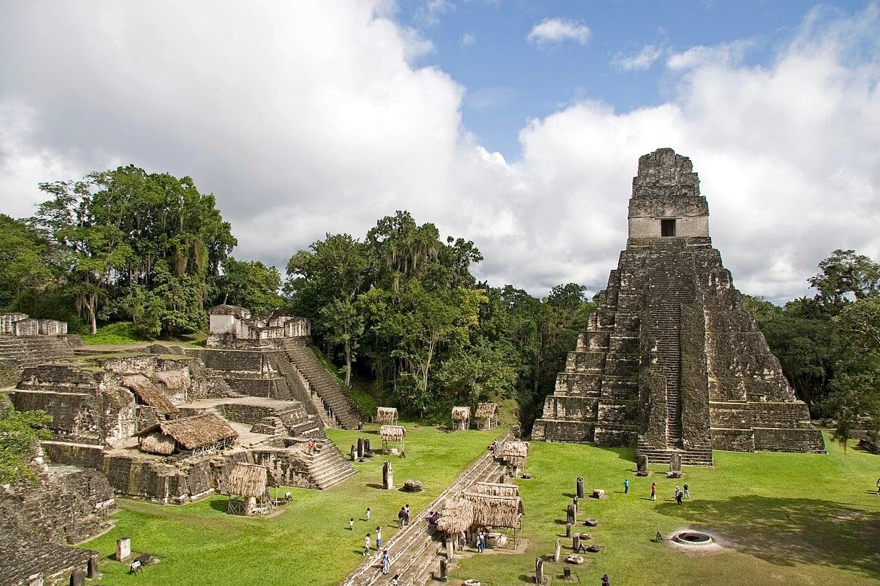 The Maya temples of Tikal, Guatemala