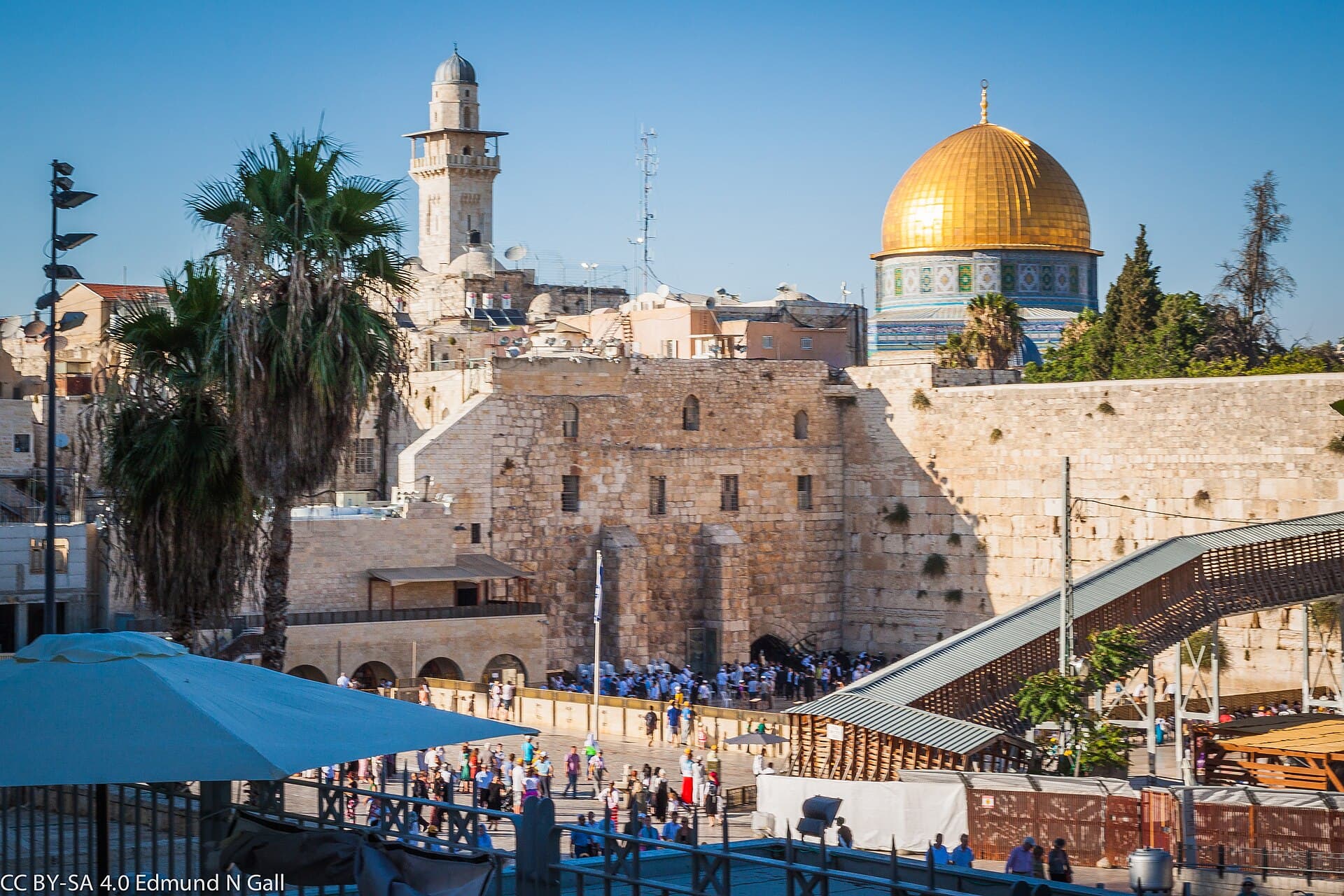 The Western Wall plaza in Jerusalem