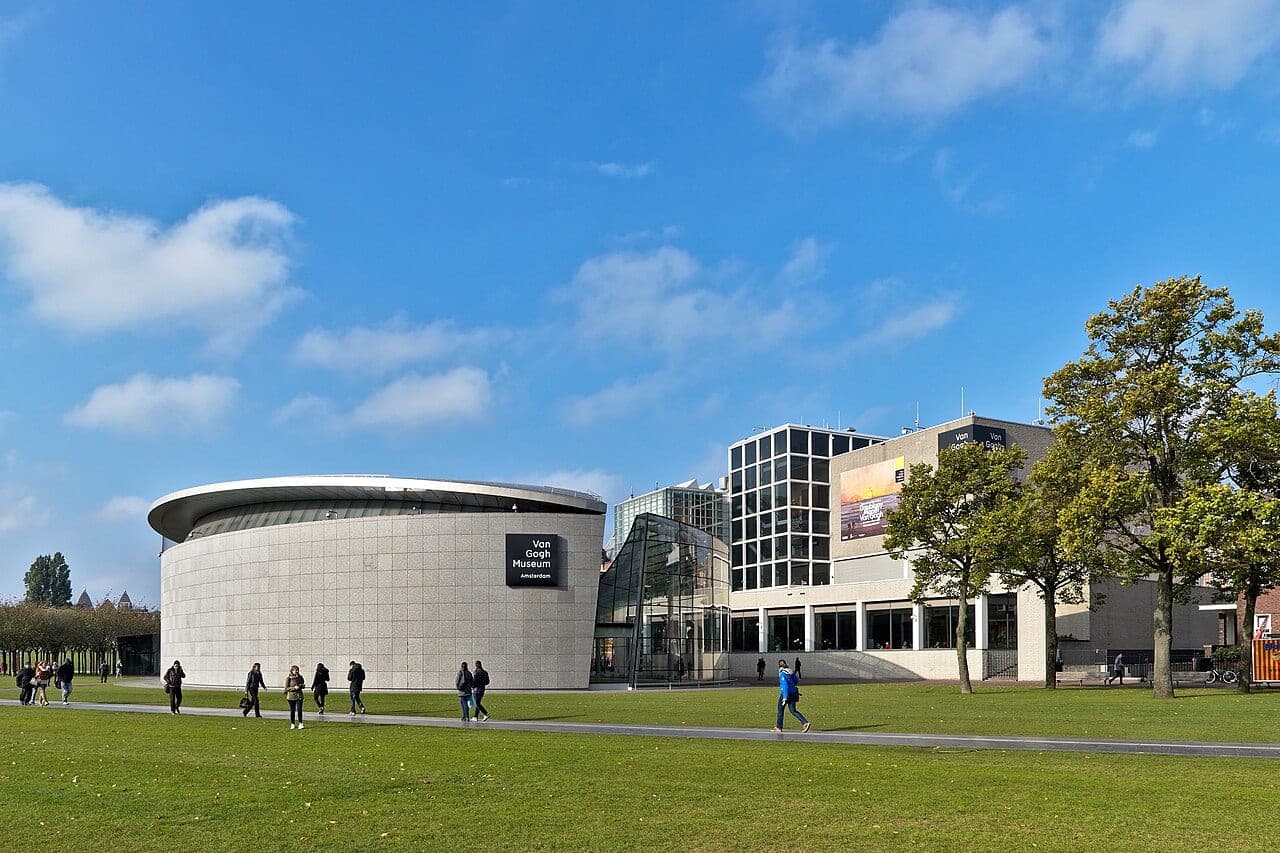 The Kurokawa exhibition wing of the Van Gogh Museum, Amsterdam