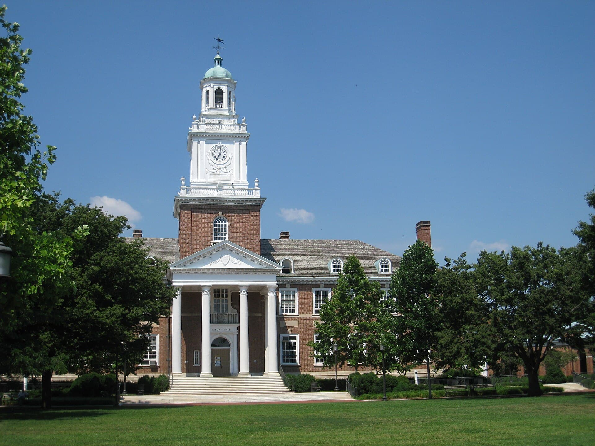 Gilman Hall at Johns Hopkins University