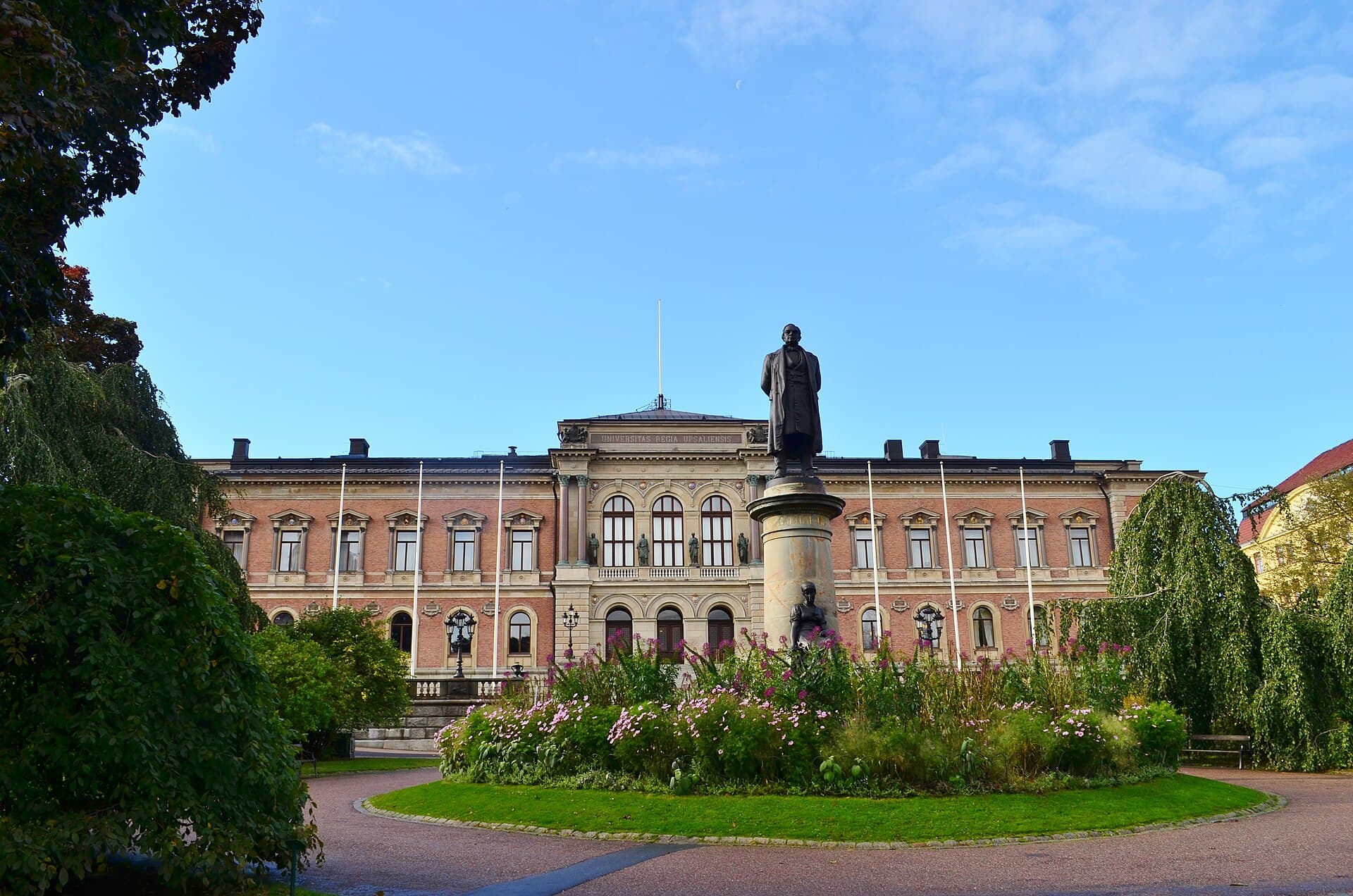 The main building of Uppsala University