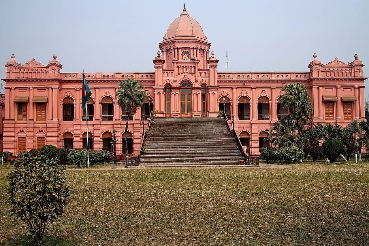Ahsan Manzil (the Pink Palace) in Dhaka, Bangladesh