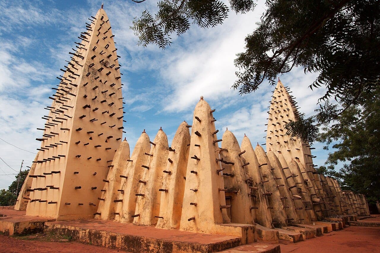 The Grand Mosque of Bobo-Dioulasso, Burkina Faso