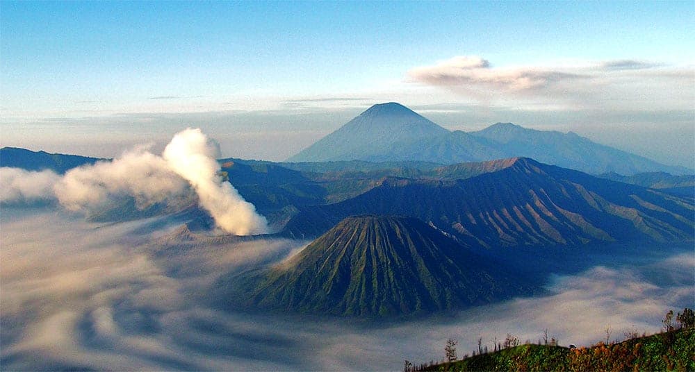 Mount Bromo and the Tengger caldera, East Java, Indonesia