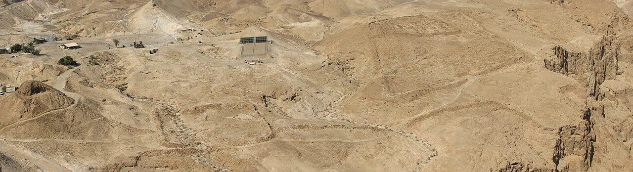 The ancient fortress of Masada, Israel