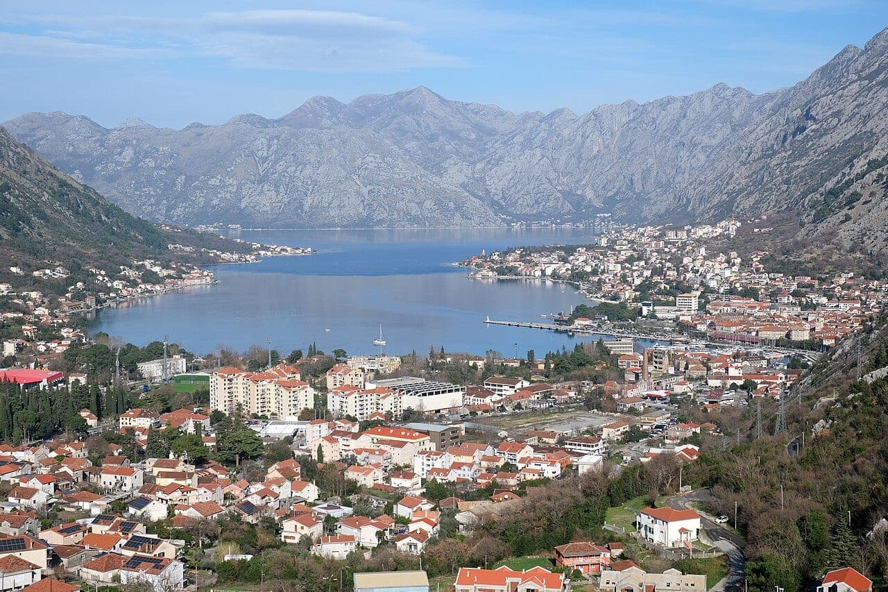 The Bay of Kotor, Montenegro