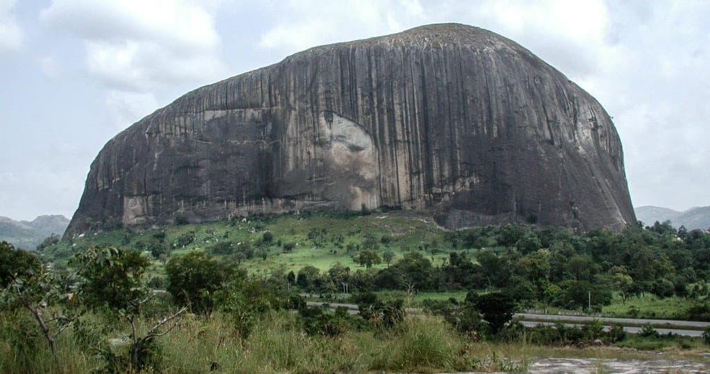 Zuma Rock near Abuja, Nigeria