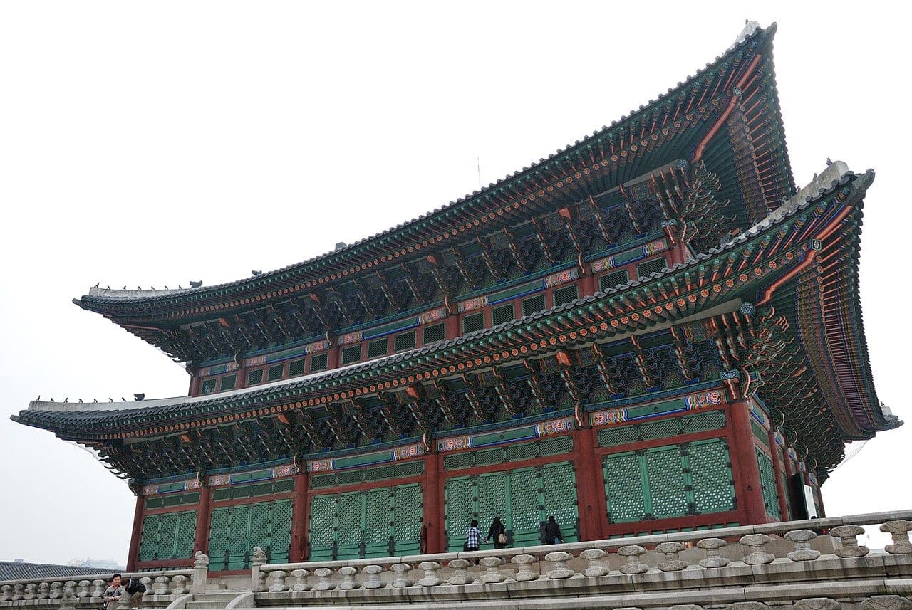 Geunjeongjeon throne hall at Gyeongbokgung Palace, Seoul