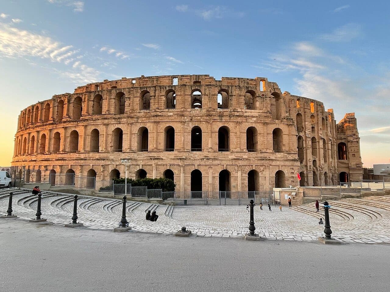 The Roman amphitheatre of El Jem, Tunisia