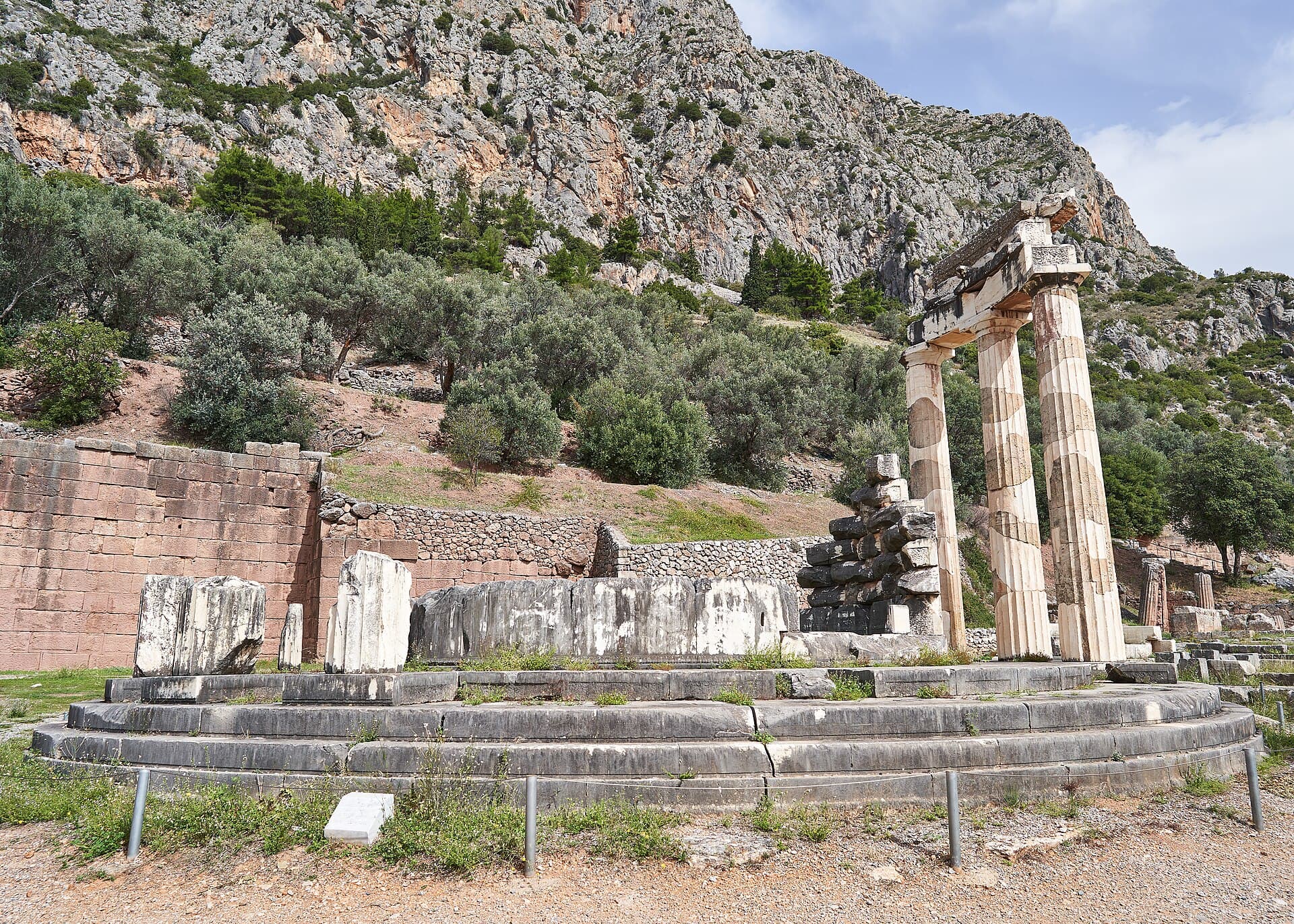 The Tholos in the Sanctuary of Athena Pronaia at Delphi