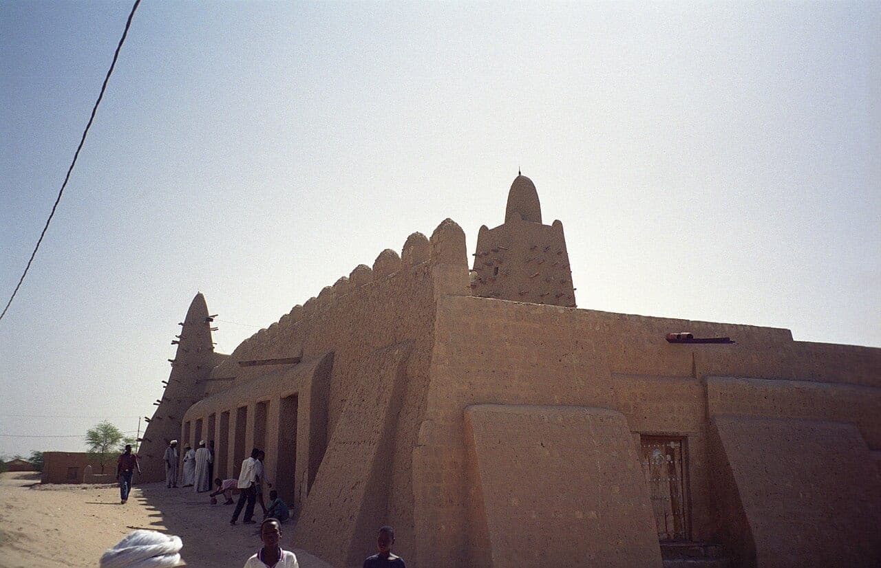 The Djinguereber Mosque in Timbuktu, Mali