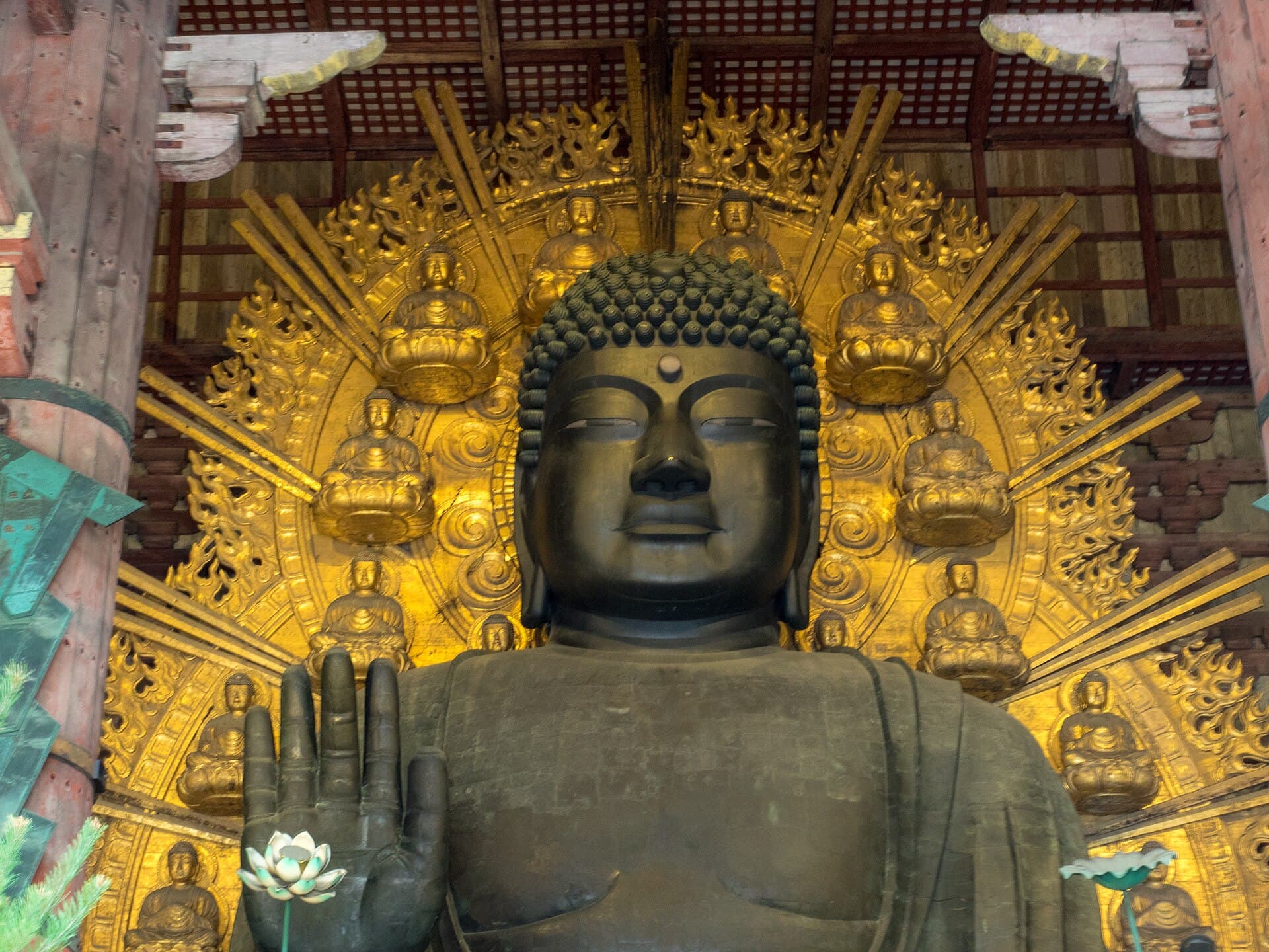 The Daibutsuden hall of Todai-ji in Nara