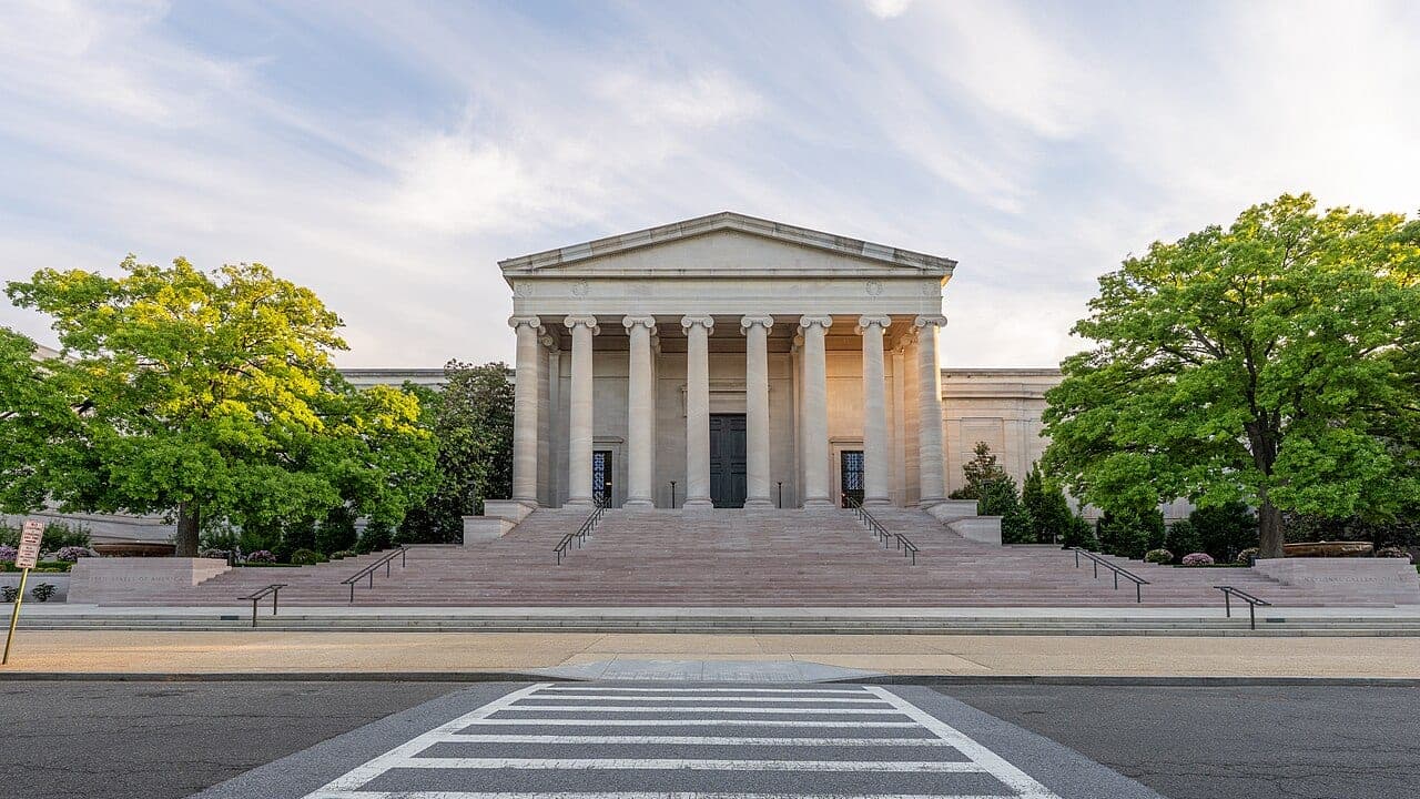 The West Building of the National Gallery of Art, Washington, D.C.