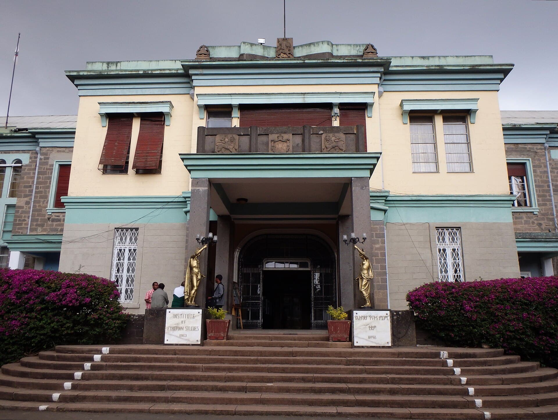 The former Genete Leul Palace, now the Institute of Ethiopian Studies at Addis Ababa University