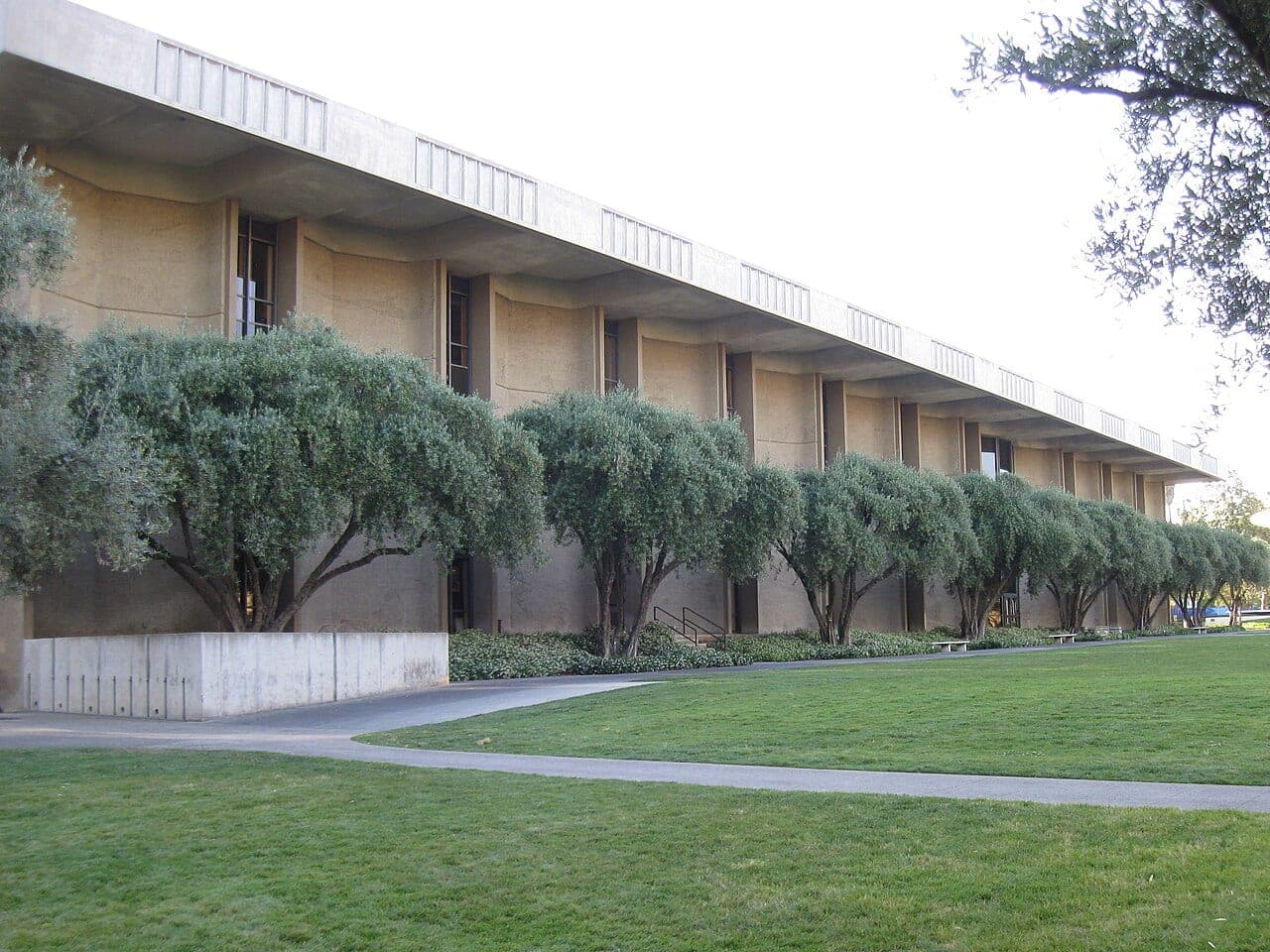 A laboratory building on the Caltech campus in Pasadena