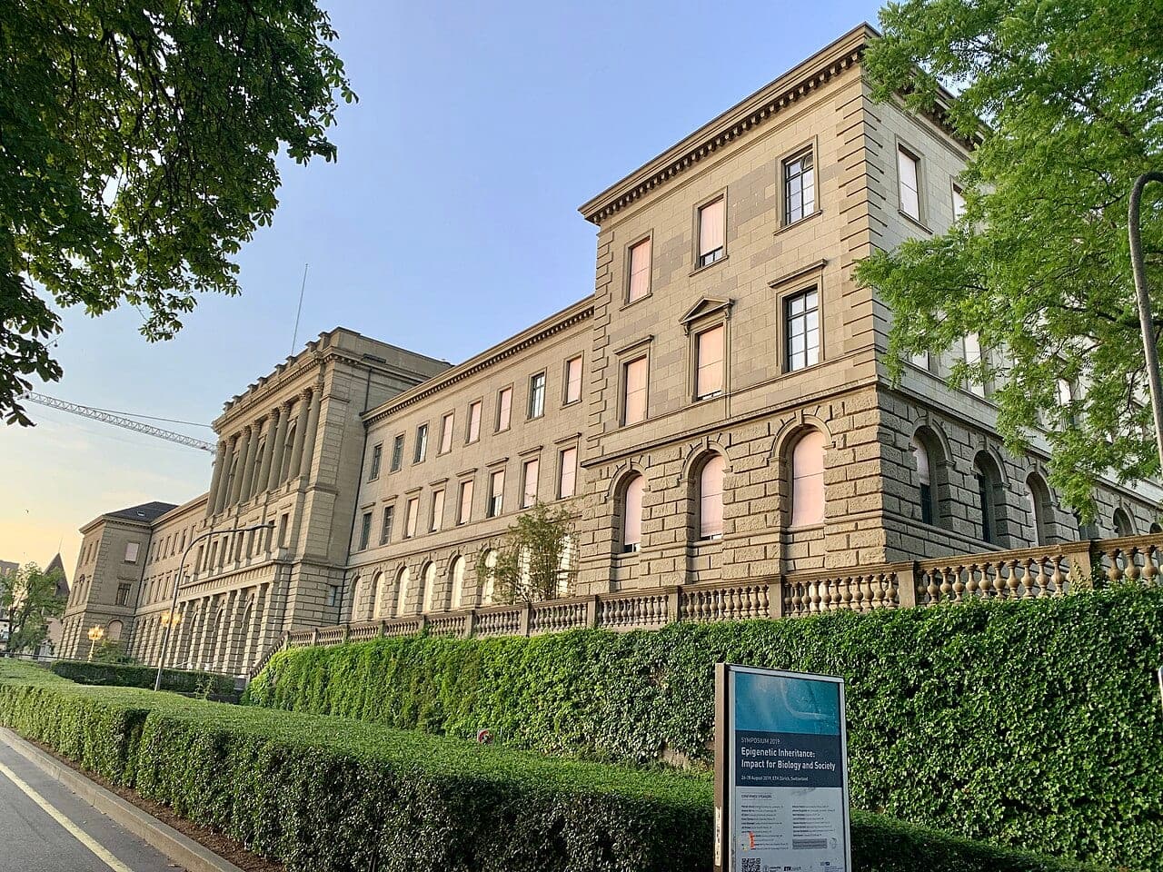 The main building of ETH Zurich, Switzerland