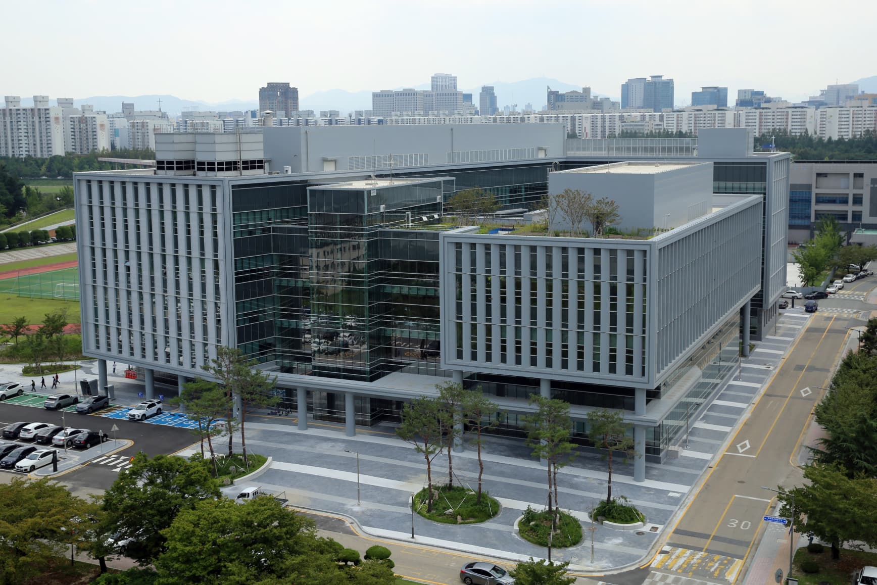 The IBS-KAIST campus building in Daejeon