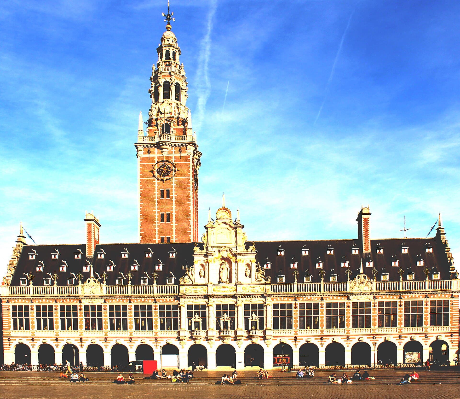 The university library of KU Leuven on Ladeuzeplein
