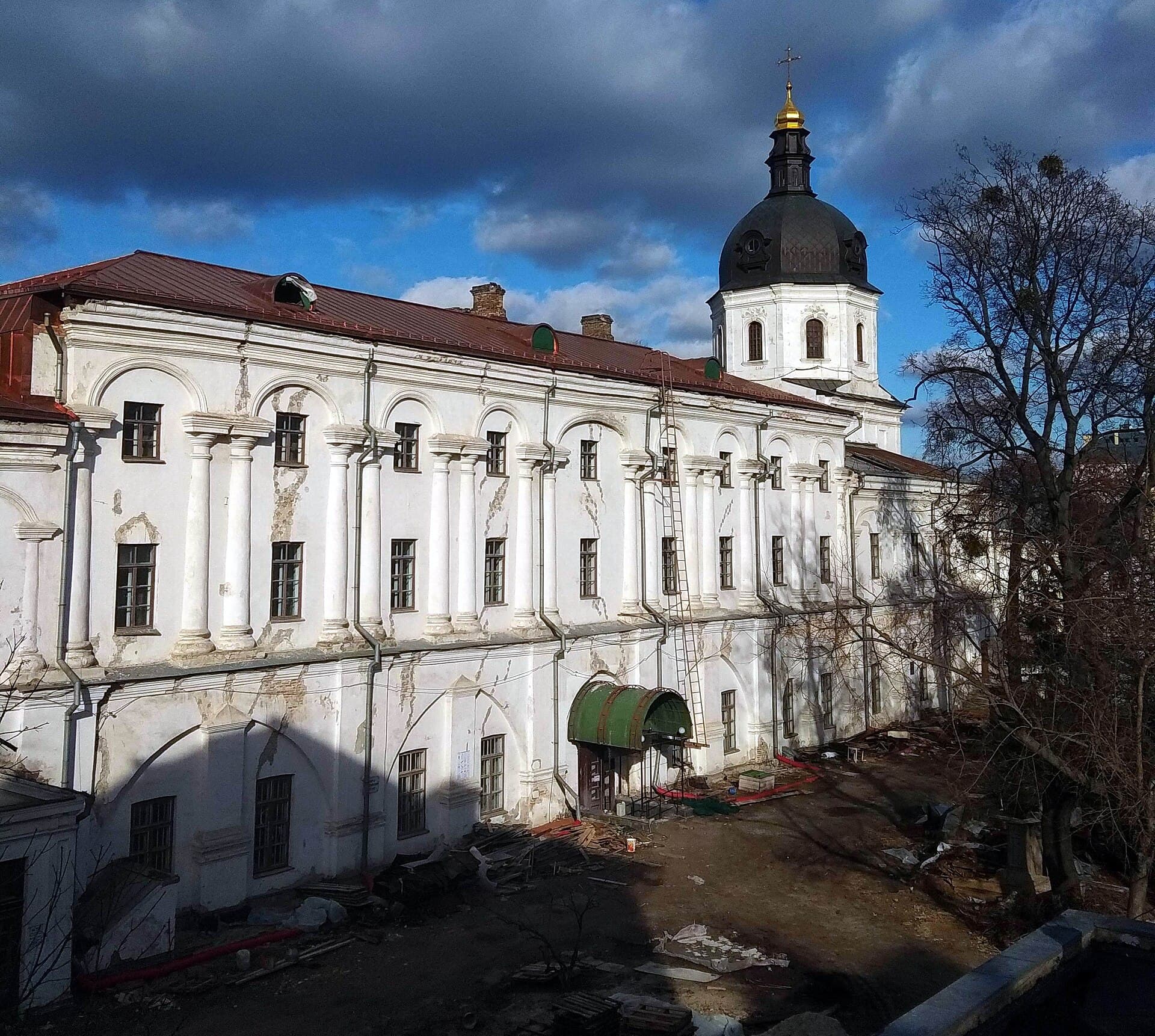 The old academic building of the Kyiv-Mohyla Academy