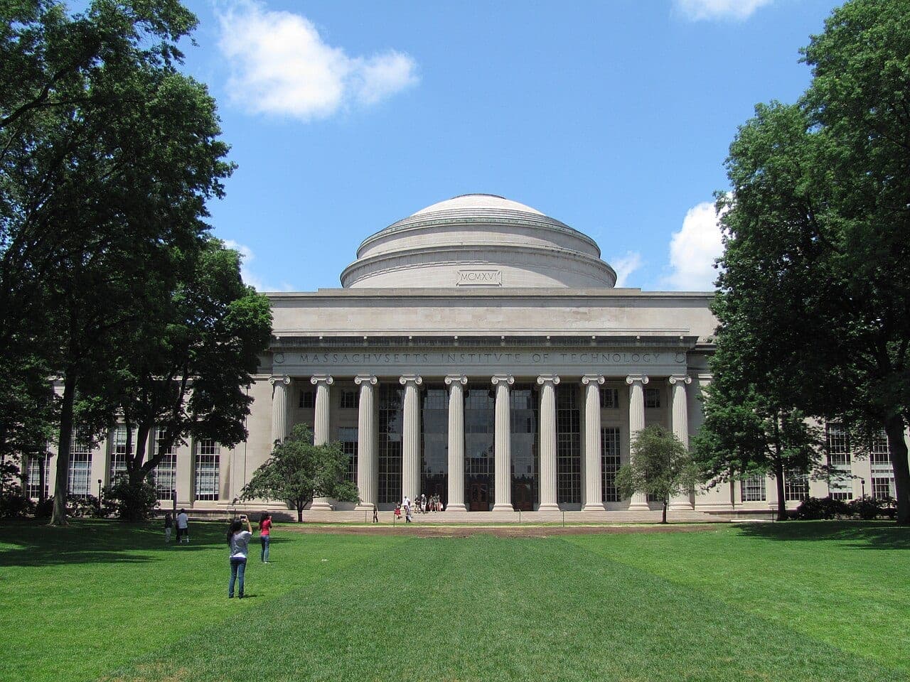 Building 10 and the Great Dome at MIT, Cambridge, Massachusetts