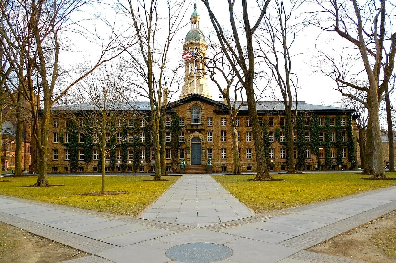 Nassau Hall at Princeton University, New Jersey