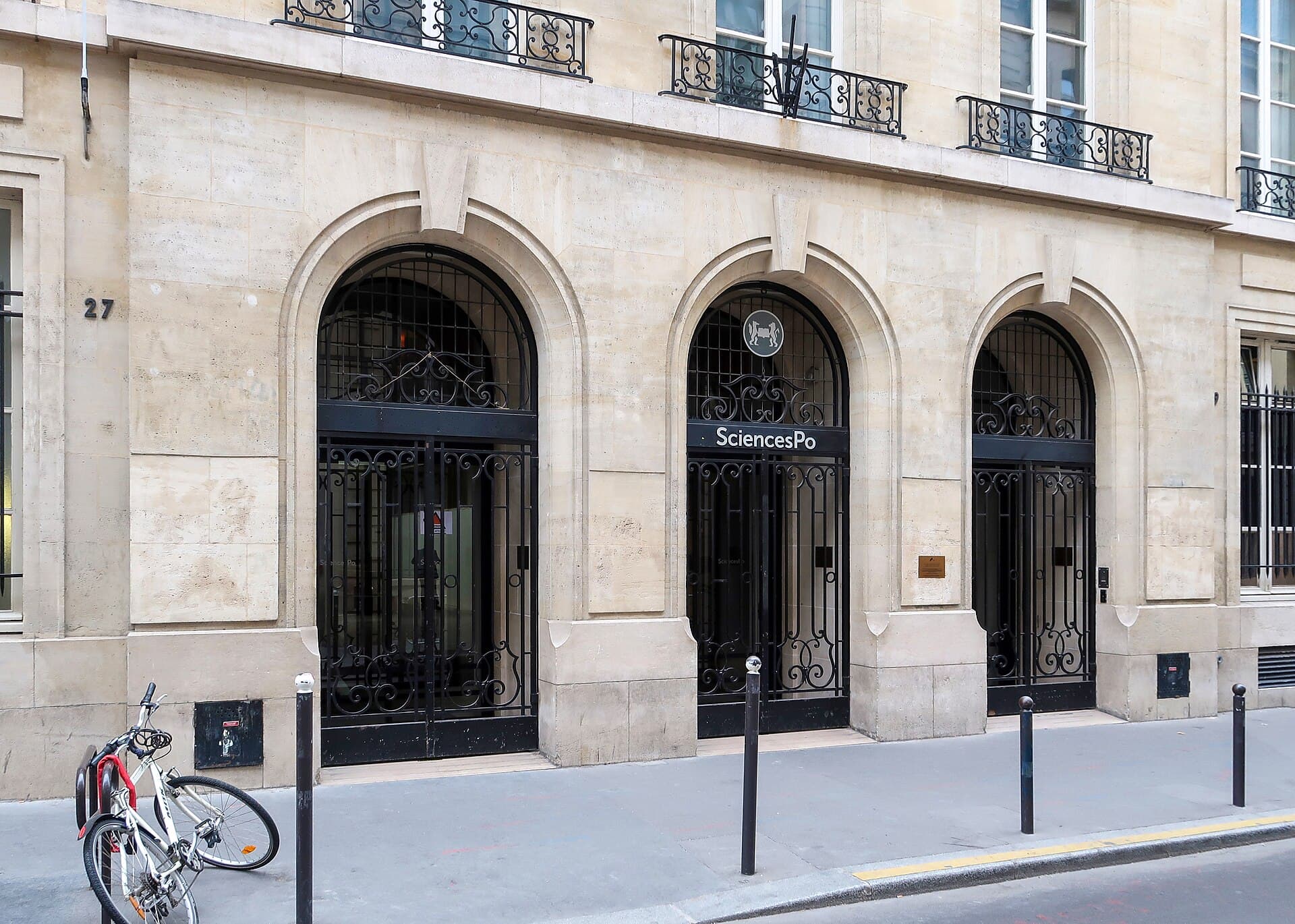 The Sciences Po building on rue Saint-Guillaume in Paris