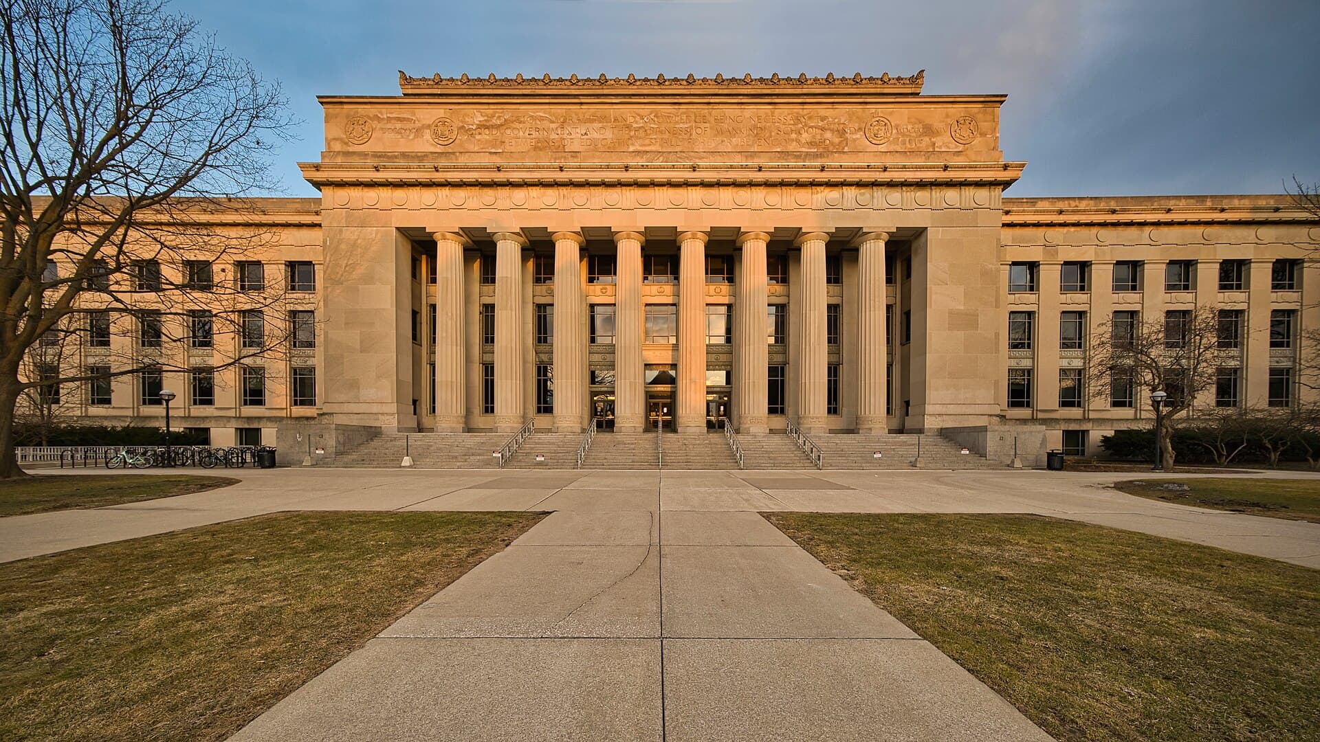 Angell Hall at the University of Michigan