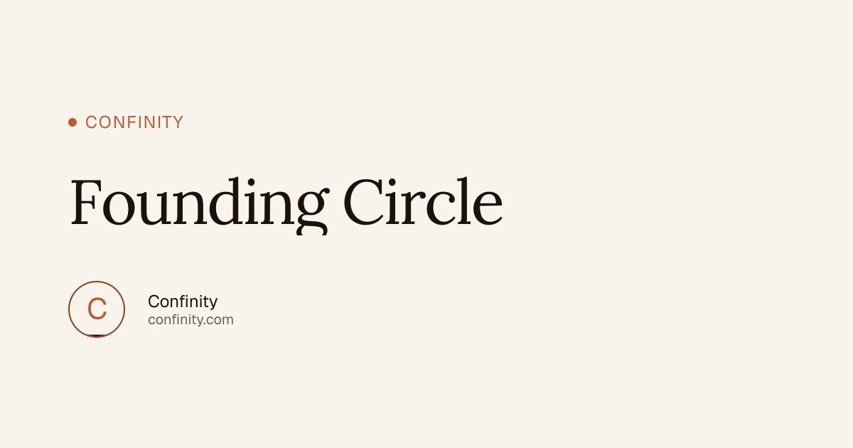 Founding Circle | Confinity